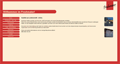 Desktop Screenshot of cafe-freshmaker.de