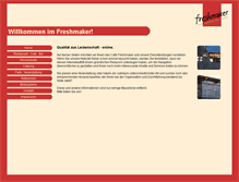 Tablet Screenshot of cafe-freshmaker.de